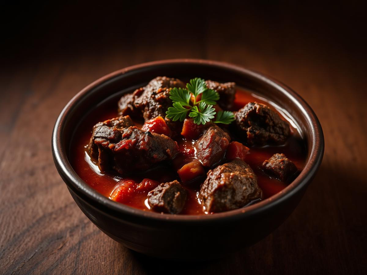 Stewed Goat